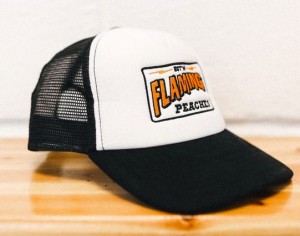 Flaming Peaches Trucker Hat